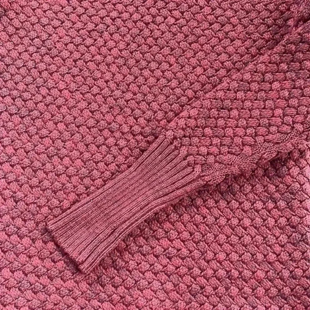 Athleta Chianti Marl Cypress Basketweave Sweater size XXSmall EUC